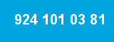 924 101 03 81